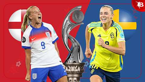  Nhận định bóng đá Nữ Anh vs Nữ Thụy Điển, 02h00 ngày 18/7: Dắt nhau vào hiệp phụ