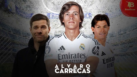  Alvaro Carreras đi lại con đường thành công ở Real Madrid