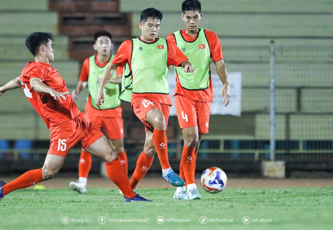 U23 Việt Nam sẽ có nhiều xáo trộn trên hàng công trận gặp U23 Lào