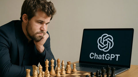  'Vua cờ' Magnus Carlsen cay mũi khi bị ChatGPT đánh giá là tuyển thủ nghiệp dư