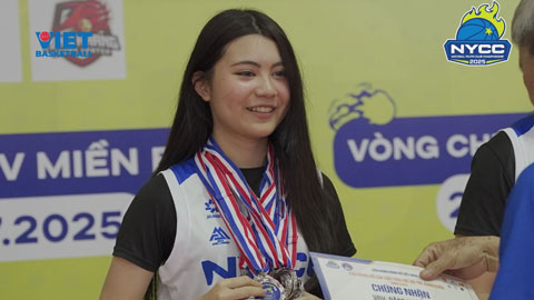  Hạt Dẻ nhà MC Quyền Linh khoe giải thưởng, visual sáng bừng trên sân bóng rổ