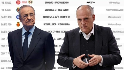  Real Madrid bị La Liga 'ép chết'