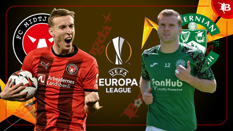  Nhận định bóng đá Midtjylland vs Hibernian, 00h30 ngày 25/7: Lợi thế sân nhà