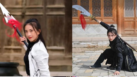  Mỹ nhân luyện kiếm từ năm 6 tuổi, được mệnh danh 'nữ thần võ thuật' Trung Quốc