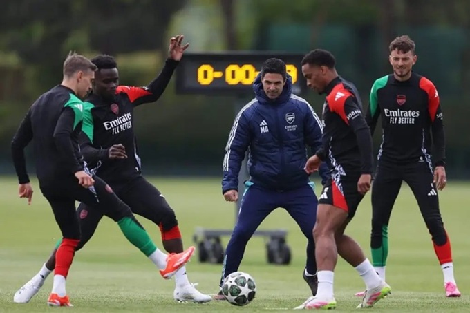 Arteta muốn có một đội hình đủ sâu để ai cũng có thể đá chính