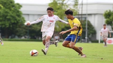  Lượt 2 giải bóng đá vô địch U15 Quốc gia 2025: Đồng Tháp thắng sốc