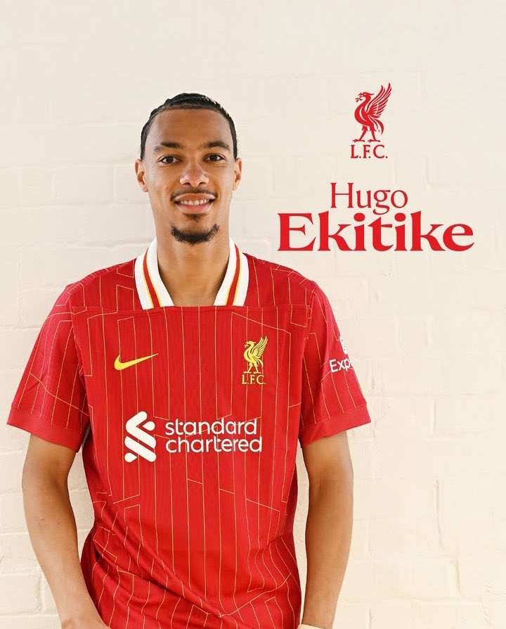 Ekitike đã cập bến Liverpool với mức giá 95 triệu euro
