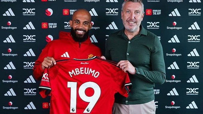 Bryan Mbeumo gia nhập MU