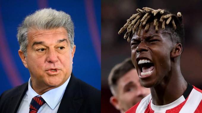 Laporta từng khẳng định Barca sẽ có được Nico Williams
