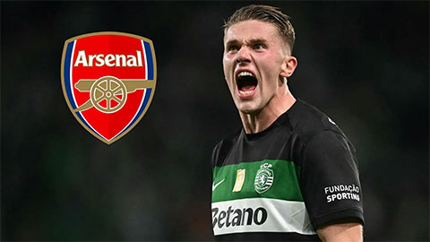  Gyokeres khoác số áo biểu tượng tại Arsenal