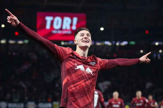 Newcastle đang quan tâm đến Sesko