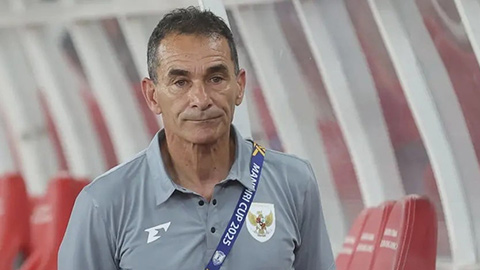  HLV Indonesia bị á khẩu trước trận chung kết với U23 Việt Nam