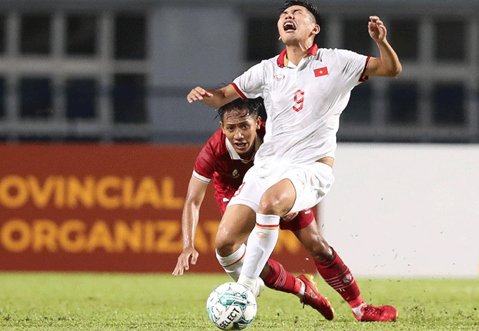 Trong quá khứ, U23 Việt Nam nhiều lần hứng chịu cách đá rắn của U23 Indonesia