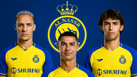  Ronaldo muốn Al Nassr 'hóa rồng' với Antony và Felix