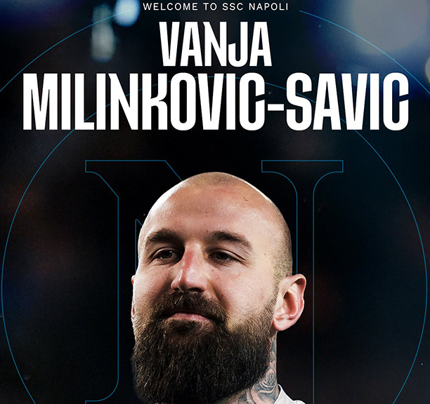 Napoli thông báo mượn thành công Milinkovic-Savic từ Torino 