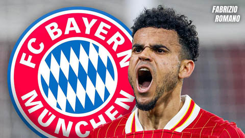  Bayern đạt thỏa thuận với Liverpool, ký hợp đồng 4 năm với Luis Diaz