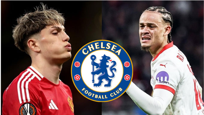 Garnacho và Simons nằm trong tầm ngắm của Chelsea