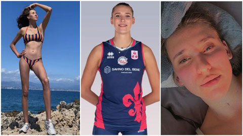  Ekaterina Antropova - chân dài bật cao 3m35 vừa vô địch bóng chuyền thế giới là ai?