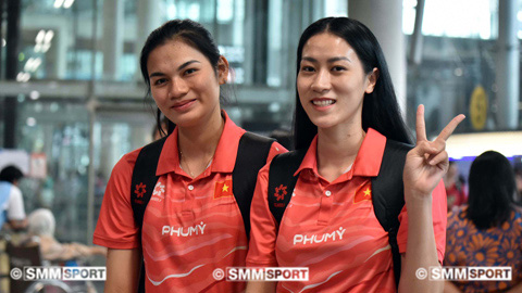  Dàn chân dài bóng chuyền Việt Nam đổ bộ xuống Thái Lan, sẵn sàng hành trình lịch sử