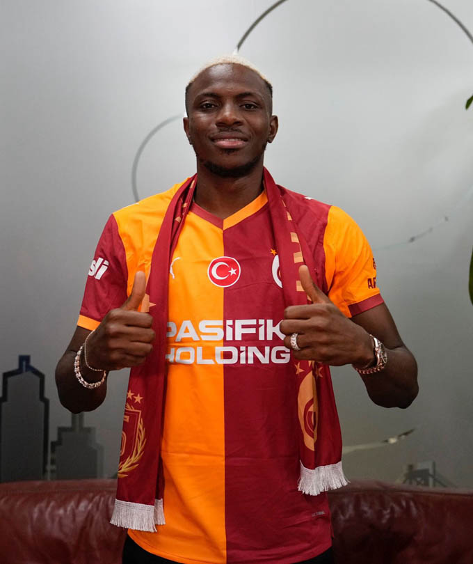 CĐV Galatasaray hy vọng Osimhen sẽ bùng hơn ở mùa giải mới