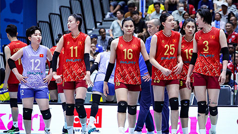  ĐT bóng chuyền nữ Việt Nam đè bẹp Indonesia trên đất Thái Lan