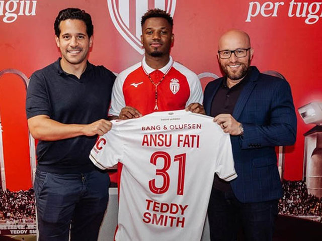 Fati vẫn chưa đá trận nào kể từ lúc gia nhập Monaco