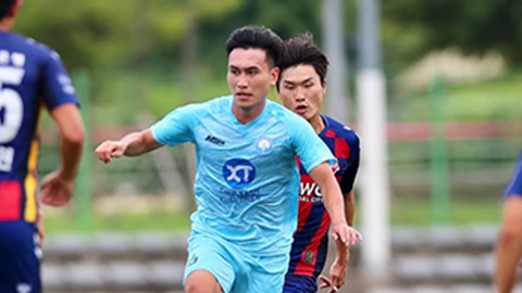  Nam Định lại gây sốc trước CLB lớn của Hàn Quốc