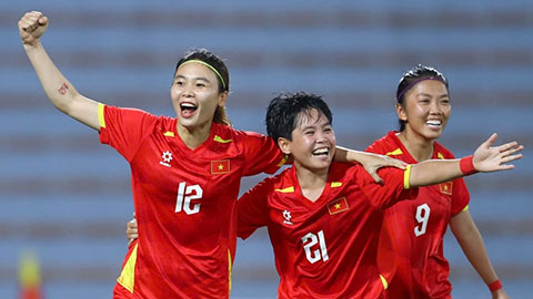  ĐT nữ Việt Nam công bố danh sách dự giải Đông Nam Á ngày mai