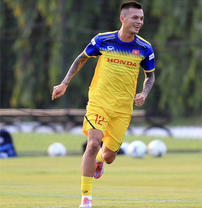 Hữu Tuấn được xem là sự bổ sung chất lượng nơi hàng thủ của Đồng Nai - Ảnh: Minh Tuấn