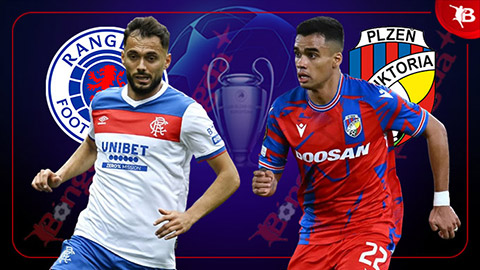  Nhận định bóng đá Rangers vs Viktoria Plzen, 01h45 ngày 6/8: Chủ nhà gặp khó