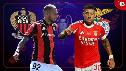  Nhận định bóng đá Nice vs Benfica, 02h00 ngày 7/8: 'Đại bàng lớn' nuốt 'Đại bàng nhỏ'