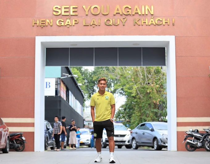 Long Giang chính thức nói lời chia tay Trường Tươi Đồng Nai. Ảnh: FBNV