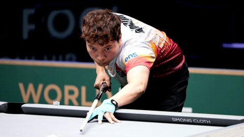  Dương Quốc Hoàng thẳng tiến vòng knock-out giải billiards danh giá tại Mỹ