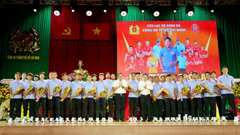  Đội CA TP. HCM xuất quân tham dự V.League 2025/26