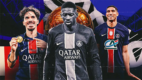  Vì sao Vitinha và Hakimi xứng đáng đoạt Quả bóng vàng hơn Dembele?