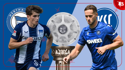  Nhận định bóng đá Hertha Berlin vs Karlsruher, 18h30 ngày 10/8