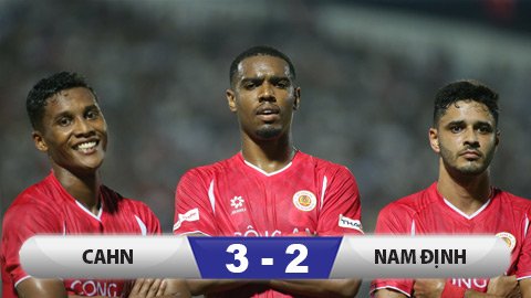  Giành chiến thắng nghẹt thở trước Nam Định, CAHN lần đầu chinh phục Siêu cúp