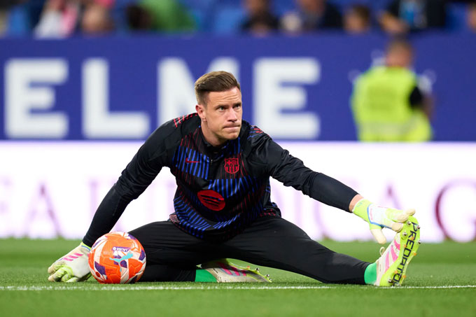 Tuy nhiên, tương lai của Ter Stegen tại Barca vẫn khá mờ mịt
