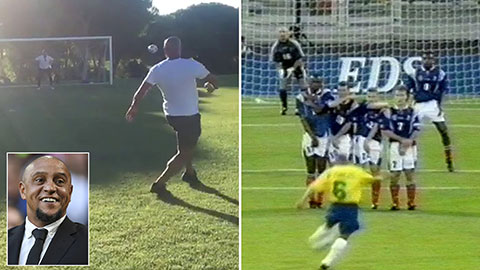  Giải mã cú đá phạt trái chuối phi vật lý của Roberto Carlos