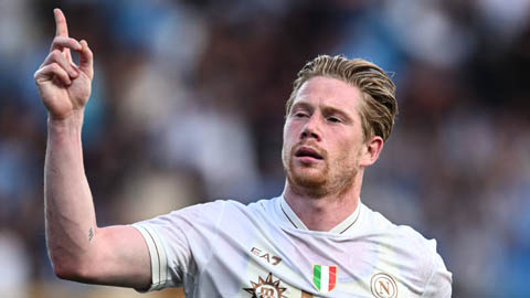  De Bruyne bắt đầu 'nổ' ở Napoli