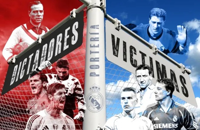 Những "kẻ độc tài" và "những nạn nhân" trước khung thành Real Madrid.