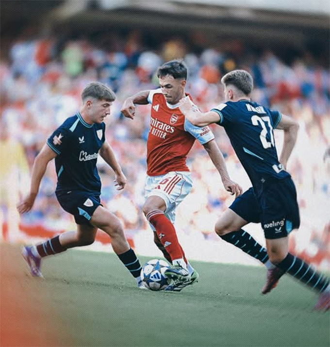 Zubimendi đem đến sự khác biệt cho tuyến giữa Arsenal