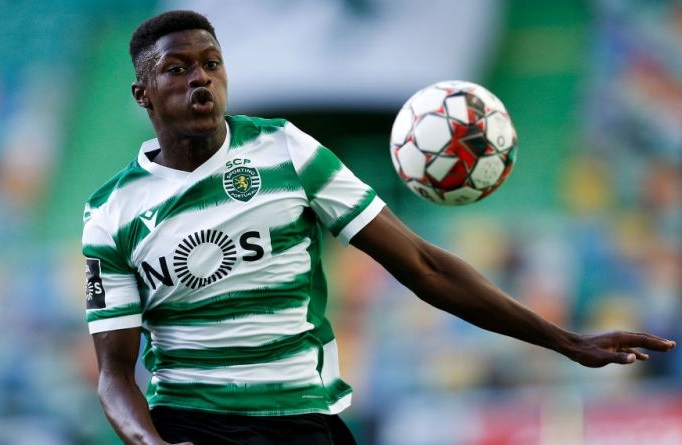 Nuno Mendes khi còn khoác áo Sporting Lisbon