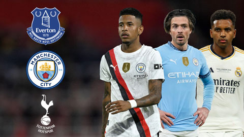  Man City nhắm Rodrygo thay Grealish, Savinho và McAtee