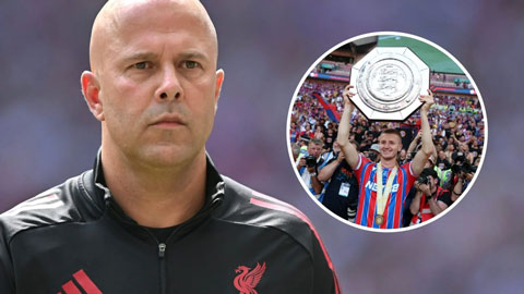  3 sai lầm lớn của Arne Slot khiến Liverpool thất bại trước Palace tại Siêu cúp Anh