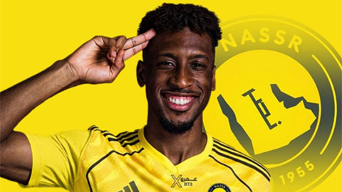  Kingsley Coman đạt thỏa thuận cá nhân với Al Nassr
