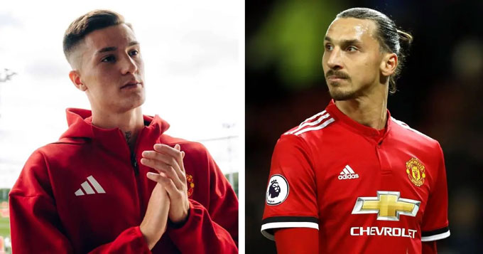 Sesko rất hâm mộ Ibrahimovic