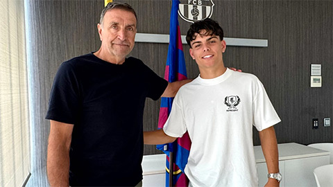  Barca giữ chân viên ngọc quý của lò La Masia đến năm 2028