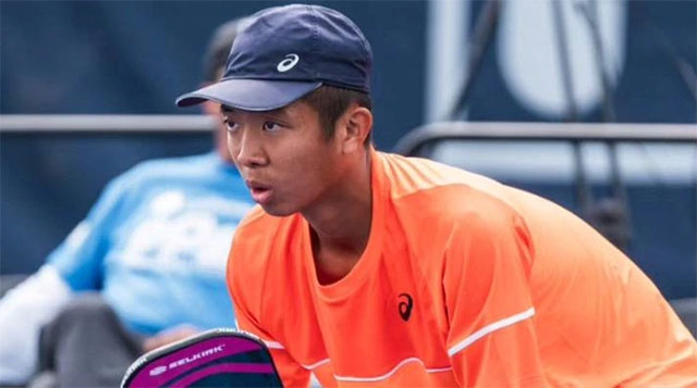 Quang Dương  "bén duyên" với pickleball từ năm 2020