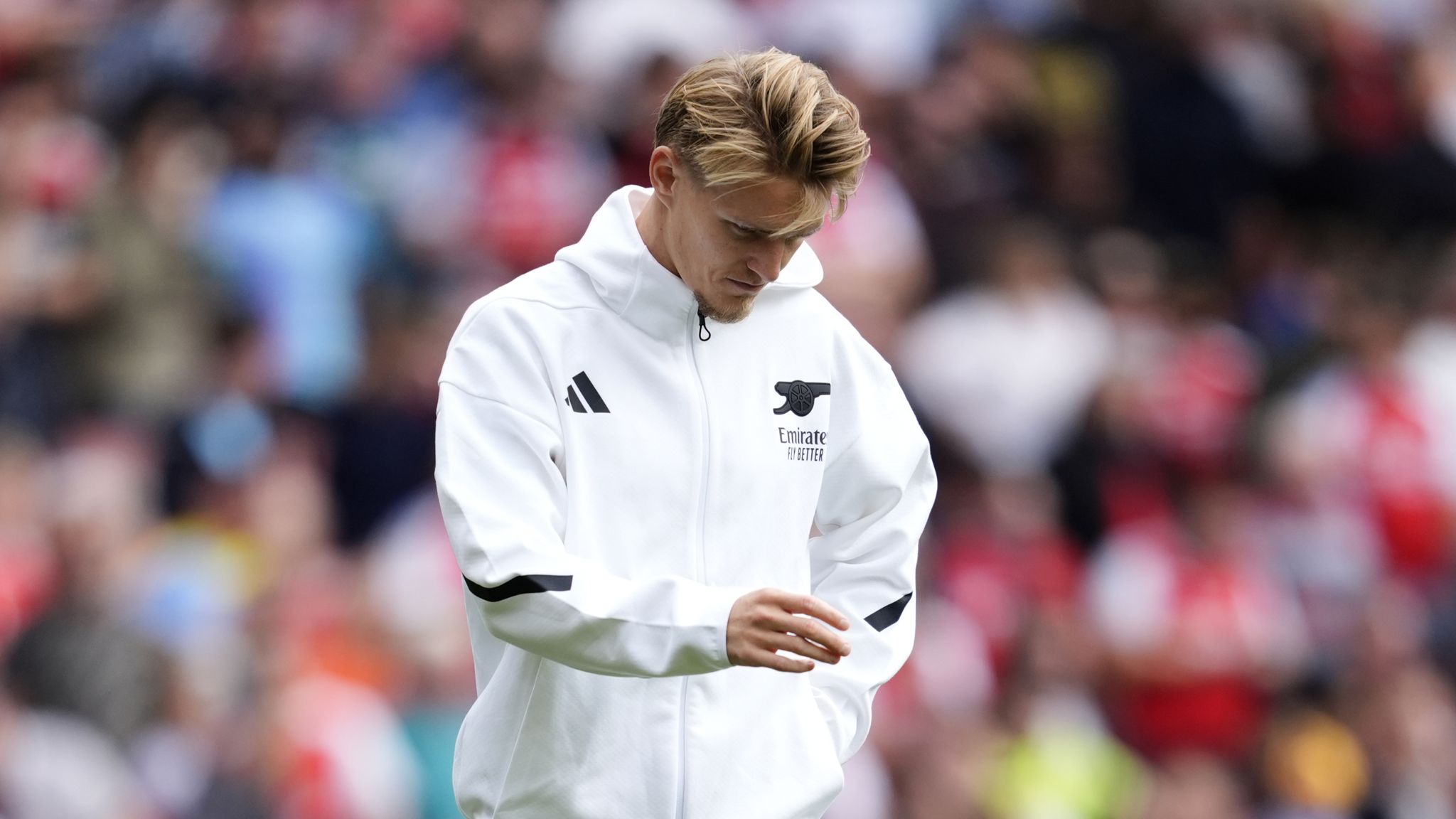 Odegaard đã đeo băng đội trưởng kể từ mùa 2022/23